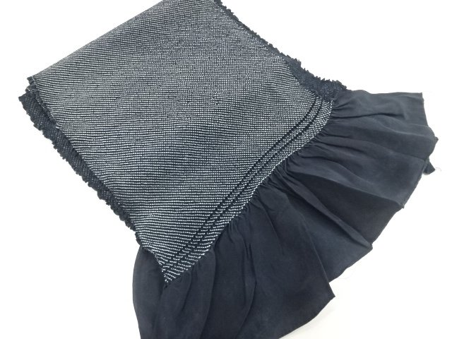 JAPANESE KIMONO FOR MEN / HEKO OBI / ALL SHIBORI